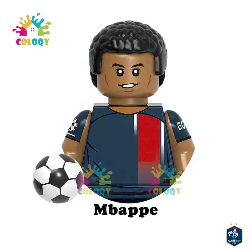Joueur Bloc de Construction type LEGO Liste 1 foot