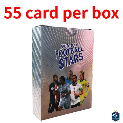 Carte Collector Football Star Or / Argent foot