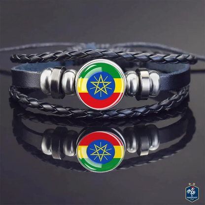 Bracelet en Cuir CAN 2025 foot