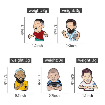Pins Joueur Football foot