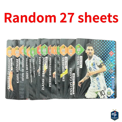 Carte Collector Football Star Or / Argent foot