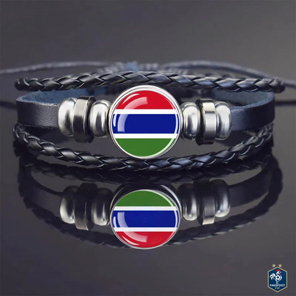 Bracelet en Cuir CAN 2025 foot