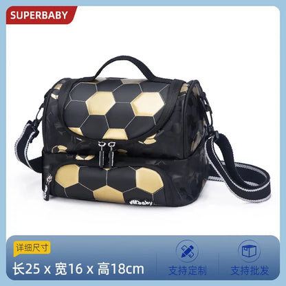 Football backpack for children schoolbag anime backpack travel school bags for teenage boy mochila escolar infantil menino