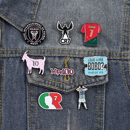 Pins Joueur Football foot