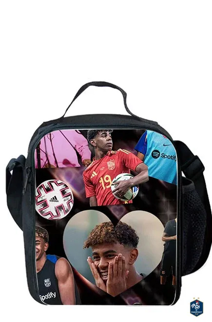 Ensemble Cartable Enfant 3 Pièces – Sac à Dos, Sac Repas, Trousse foot
