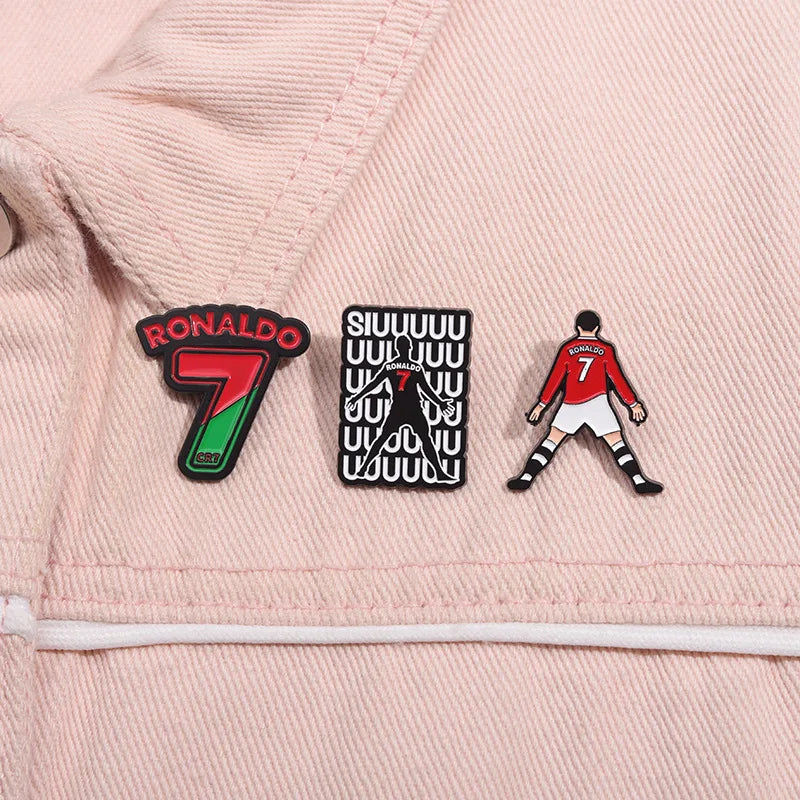 Pins Joueur Football foot