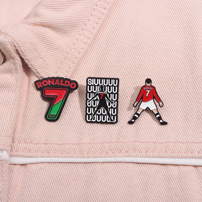 Pins Joueur Football foot
