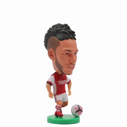 2.5inch Mini Resin Doll Figurine Haaland De Bruyne Gerrard Sancho