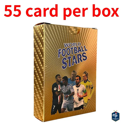 Carte Collector Football Star Or / Argent foot