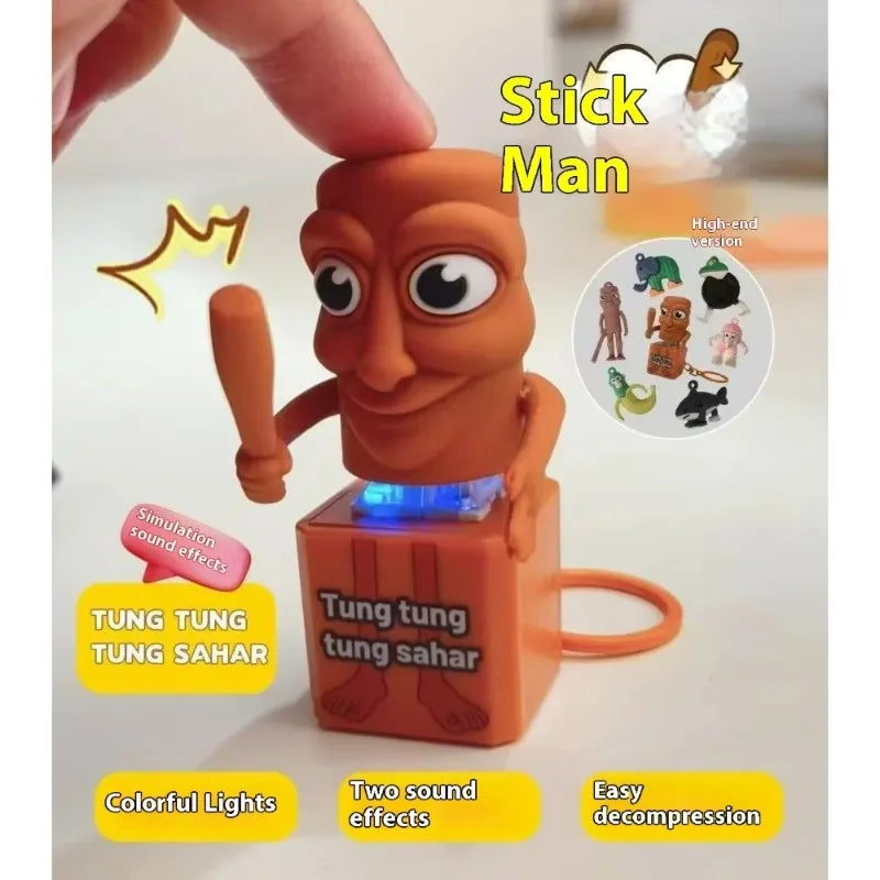 Figurines Porte-clé Brainrot-Fan2Foot