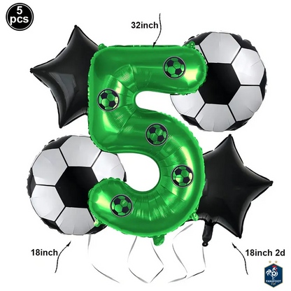 Kit de décoration anniversaire foot