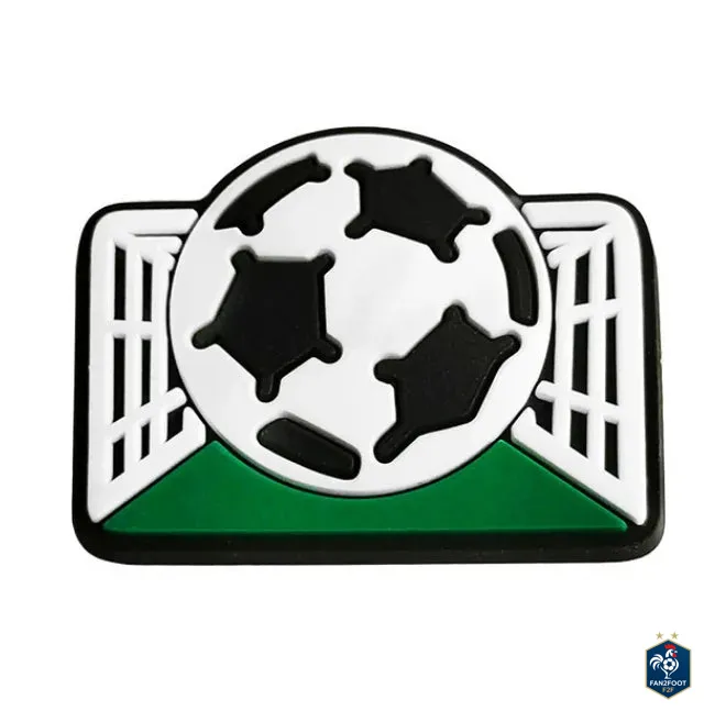 Football Charm for Crocs – Decorative PVC Button 2-3 cm – Accessory for Shoes, Bags, Bracelets