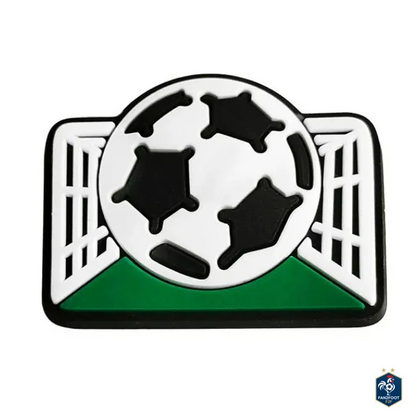 Football Charm for Crocs – Decorative PVC Button 2-3 cm – Accessory for Shoes, Bags, Bracelets