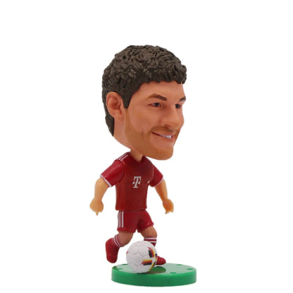 2.5inch Mini Resin Doll Figurine Haaland De Bruyne Gerrard Sancho