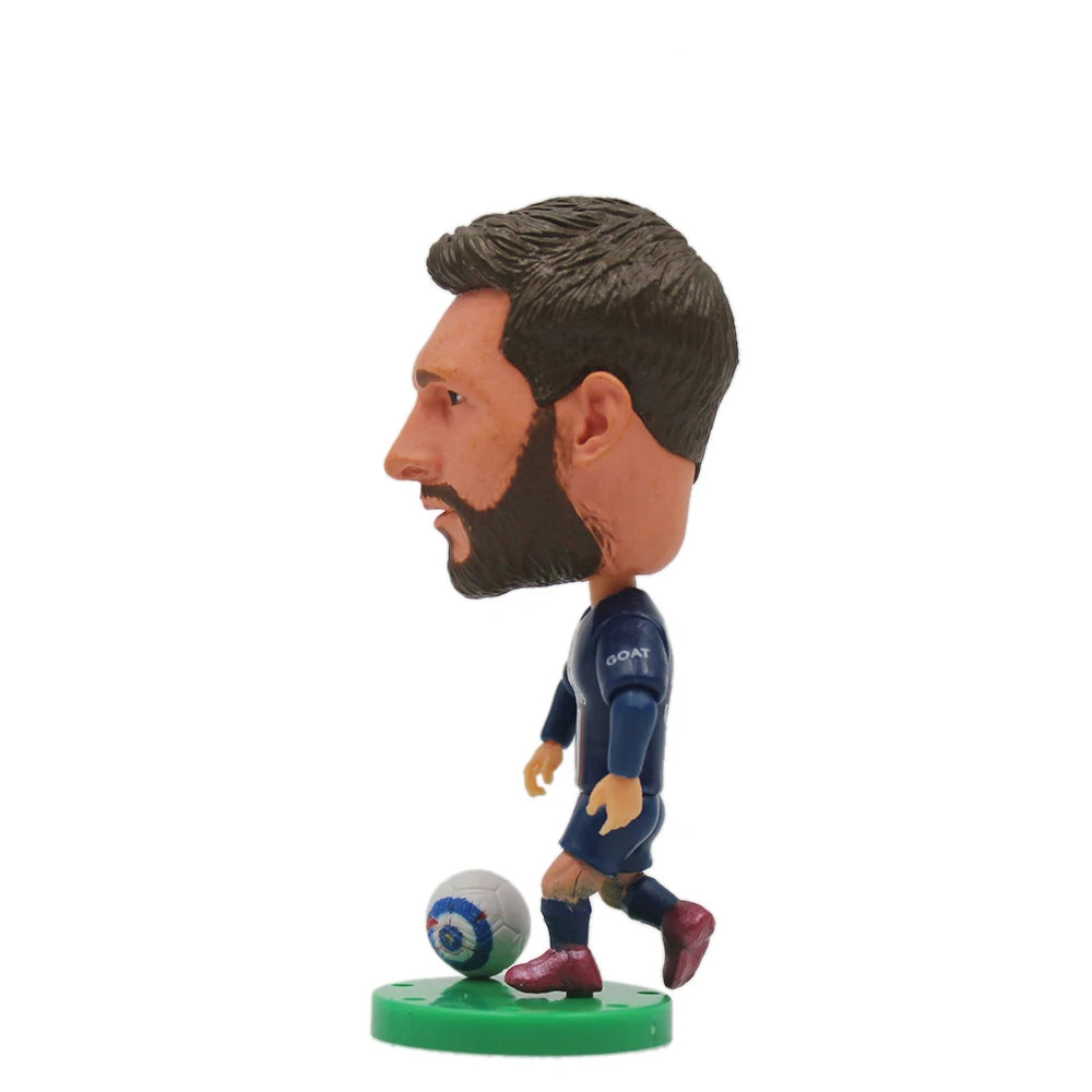 2.5inch Mini Resin Doll Figurine Haaland De Bruyne Gerrard Sancho
