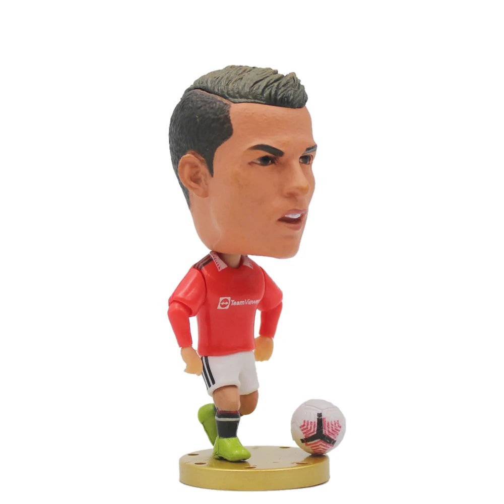 2.5inch Mini Resin Doll Figurine Haaland De Bruyne Gerrard Sancho
